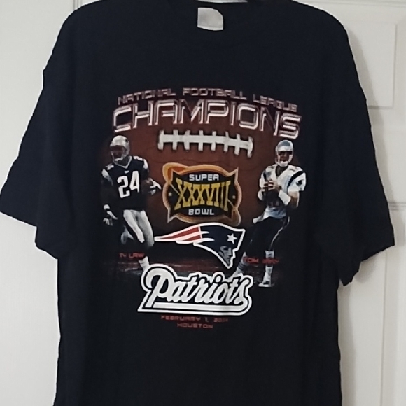 New England Patriots Other - NFL Patriots Championship Black Short Sleeve Tee